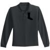 Youth Long Sleeve Silk Touch Polo Thumbnail